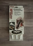 Hutzler 20 Disposable Decorating Bags W/ 3 Different Nozzles Nos. Fixed Price $15.75.