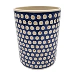 Polish Pottery Manufaktura Boleslawiec Utensil Holder Canister Crock Jar Peacock. Fixed Price $29.95.