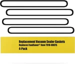 4 Pack Food Saver Replacement Gasket Vacuum Sealer Upper & Lower Assembly. Fixed Price $14.10.