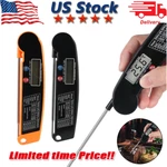 Instant Read Digital Meat Thermometer Bbq Grill Smoker For Kitchen Food Cooking. Fixed Price $25.49.