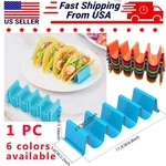 1PC Taco Holder Wave Shape Tortilla Stand Stainless Steel Kitchen Gadget. Fixed Price $8.86.