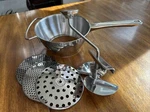 Norpro 595 Stainless Steel Deluxe Food Mill Potato Ricer Masher 2 Quart New. Fixed Price $25.00.