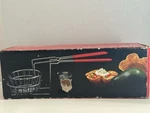 Vtg 1983 Amco Houseworks Tortilla Basket Fryer Set Model 744 Open Box. Fixed Price $14.00.