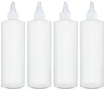 Brightfrom Leak Proof Squeeze Bottles 4 Pack 16OZ Plastic. Fixed Price $16.92.