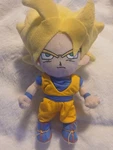 Dragon Ball Z Super Saiyan Goku Plush Toy. Fixed Price $30.00.
