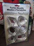 New Set Of 12 Tartlet Molds Cake Tins 6 Different Shapes Desert Baking. Fixed Price $18.00.