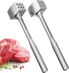 Meat Tenderizer Aluminium Mallet Dual-sided Home Hammer Ice Steak Beater. Fixed Price $10.09.