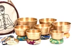 Hand Beaten Singing Bowl Set Of Seven Best For Meditation & Mindfulness -nepal. Fixed Price $189.89.