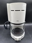 Braun Aromaster 10 Cup Coffee Maker Type 4086 White Vintage Classic Dmg Carafe. Fixed Price $46.64.