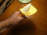 Joseph Handheld Lemon Juicer Yellow Citrus Squeezer 6.5" Euc. Fixed Price $9.64.
