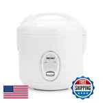 Aroma Housewares 8-CUP 4-CUP Uncooked Cool Touch Rice Cooker ARC-914S. Fixed Price $47.45.