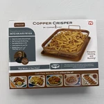 Copper Chef Crisper Oven Air Fryer Piece Set 12"X9" Basket 13"X10" Tray. Fixed Price $23.99.