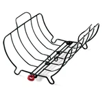Cuisipro & Serve Non-stick Turkey And Poultry Roasting Rack, Black. Fixed Price $40.95.