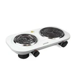 Brentwood Electric 1500W Double Burner - White. Fixed Price $58.74.