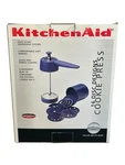 New Kitchenaid Cookie Press Professional Series 16 Designs Blue Soft Handle. Fixed Price $29.95.
