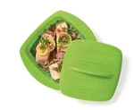 Starfrit Silicone Steamer, Square, 8 Inches - Green. Fixed Price $28.97.