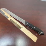 Sharp* Vtg Bread & Bagel Knife, Ronco Showtime Six Star #4, Stainless Steel Euc. Fixed Price $10.90.