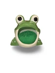 Boston Warehouse Trading Ceramic Frog Scrubby Sponge Holder 2001 Kitchen. Fixed Price $19.49.