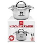 Forjars Mechanical Kitchen Timer-for Cooking Wind Up-manual Timers 60-MINUTE. Fixed Price $19.95.