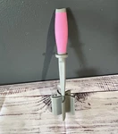 Pampered Chef Mix Chop Help Whip Cancer Pink & Gray. Fixed Price $14.99.