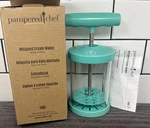 Pampered Chef Aqua Turquoise Whipped Cream Maker #1461. Fixed Price $14.50.