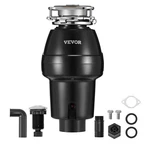 Vevor Garbage Disposal 1/2 Hp Continuous Food Waste Disposer 3450 Rpm 3-BOLT. Fixed Price $79.74.