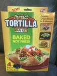As Seen On Tv Perfect Tortilla Pan Set 4 Included 6.5" - Brand New Box. Fixed Price $19.99.