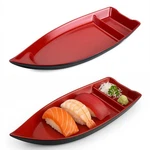 Japanbargain 2-PACK Sushi Boat Serving Plate With Divider, 10 Inch Japanese S.... Fixed Price $29.03.