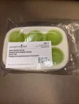 New Pampered Chef Set Of 2 Herb Baby Food Freezing Trays Lids Retired #1539. Fixed Price $24.99.