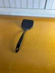 Ekco Melamine Solid Spatula Turner Utensil 11" Black. Fixed Price $11.19.
