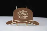 Disney Parks Mgm Studios Hollywood Brown Derby Hat Recipe Card Grapefruit Cake. Fixed Price $14.95.