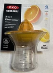 Oxo Good Grips 2-IN-1 Citrus Juicer Small/large Fruit W/ Measuring Base New Seal. Fixed Price $29.00.