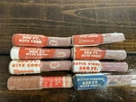 Vintage Lot Of 8 Assorted Stanbel Super Strong Kite Cord 300FT 600 Nos. Fixed Price $39.99.
