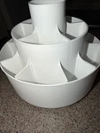 Pampered Chef Tool Turn About #2170 - White Flaws Read. Fixed Price $24.00.