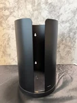 Blomus Nexio 2 Roll Cylinder Toilet Paper Holder, Black 66315. Fixed Price $30.00.
