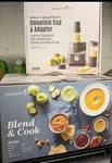 Pampered Chef Blend And Cook W/smoothie Attachment.. Fixed Price $180.00.