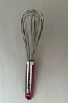 Kitchenaid Utility Balloon Whisk, Stainless Steel, Red, 10.5". Fixed Price $13.99.