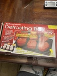 Kitchen Gourmet Defrosting Tray/ New Box. Fixed Price $9.00.