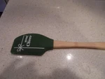 The Pampered Chef Christmas "spread Cheer" Rubber Scraper Spatula Near-perfect!. Fixed Price $7.99.