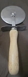 Ekco Jumbo Pizza Cutter Stainless Steel 3.25" Wheel & Wood Handle. 9.75" Overall. Fixed Price $10.25.