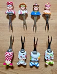 Boston Warehouse Corn Pick Set Of 8. Fixed Price $8.00.