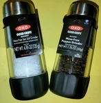 Oxo Good Grips Accent Mess-free Salt & Pepper Grinders W/ Tag Bid $21.99 Oh, My!. Fixed Price $28.99.