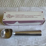Aluminum Pampered Chef 2730 Liquid Filled Ice Cream Scoop Dipper New Box. Fixed Price $49.99.