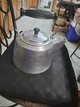 Vintage Miracle Maid Advance Casting Aluminum 2 Qt Teapot Water Kettle. Fixed Price $49.95.
