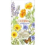 Mary Lake-thompson California Wildflowers Monarch Flour Sack Kitchen Towel. Fixed Price $12.50.