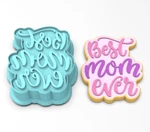Best Mom Ever Cookie Cutter & Stamp Mother's Day Love. Fixed Price $8.68.