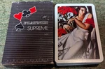 Vintage Artistic Flair Lady Woman Red Playing Cards Deck. Fixed Price $29.88.