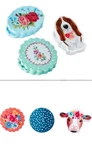 Pioneer Woman Magnetic Bag Clips 3PC Set Cow Floral Polka Dots Pink Teal New. Fixed Price $15.99.