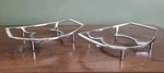 Vintage Corningware P-11-M-1 Metal Serving Cradle Trivet For 1, 1.5, 1.75 Qt. Fixed Price $9.99.