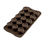 Silikomart Easy SCG04 Vertigo Chocolate Mold, 15-CAVITY Silicone. Fixed Price $14.00.